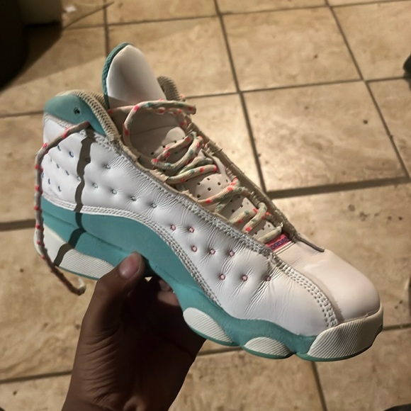 Pink Green And White Jordan 13 Release Date Aurora Green Jordan 13